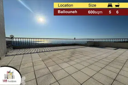 Ballouneh 600m2 | Penthouse | Ultra Prime Location | High-End | MY Ballouneh 600m2 | Penthouse | Ultra Prime Location | High-End | MY