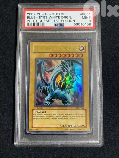 Yu-Gi-Oh! Blue Eyes White Dragon LDB Ultra Rare 1st Ed. PSA 9 Yugioh