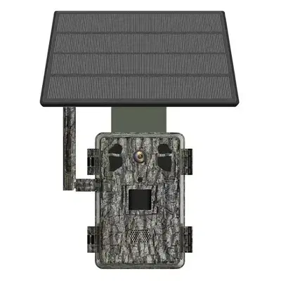 Hunting Camera 4g With Solar Panel and Batteries