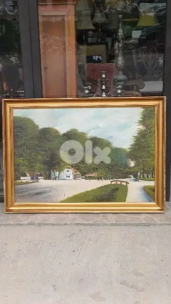 لوحة رسم زيتي اوروبية