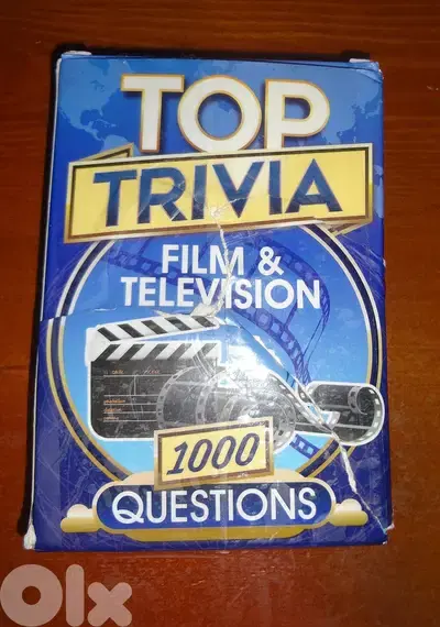 Top trivia 1000 film & television questions card game