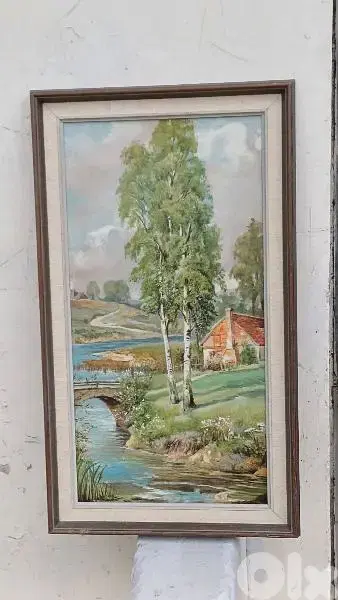 لوحة رسم زيتي