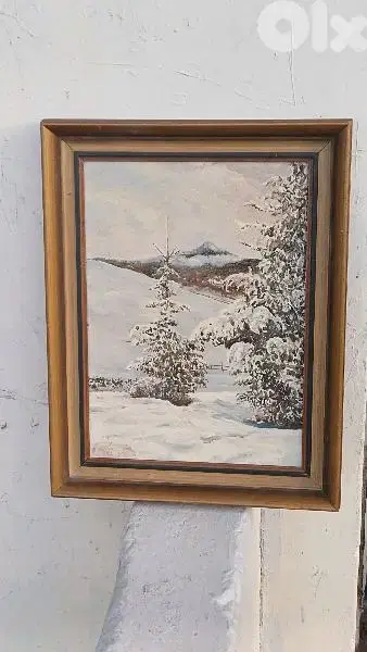 لوحة رسم زيتي