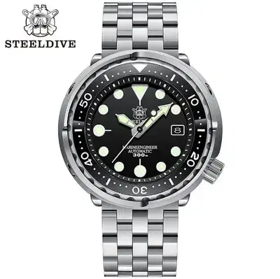 Steeldive steel dive 300m diving watch SD1975 diver watch ساعة غطس