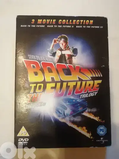 Back to the future trilogy 3 DVDs box set