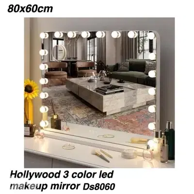 brand new Hollywood 3 color led makeup mirror Ds8060