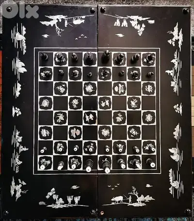 vintage backgammon
