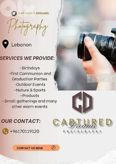 We're here to photograph your events!