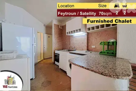 Feytroun / Satellity 70m2 | Furnished Chalet | Ideal Location | DA |