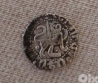 Crusader silver Coin English King Richard The Lion king year 1190 AD