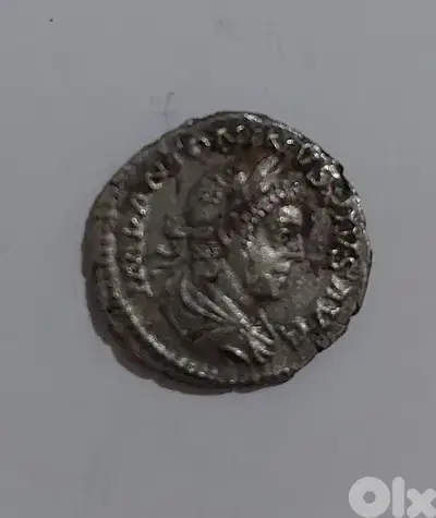 Caracalla Emperor Ancient Roman Silver Coin Rome mint year 210 AD