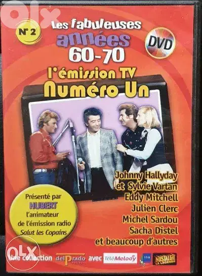 les fabuleuses annees 60-70 original 10 musical dvds still new