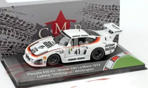 Porsche 935 K3 )1979) diecast car model 1;43.