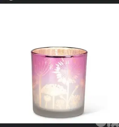 candle in glass 7x8cm