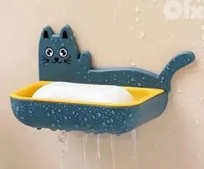 cute kitten soap holder