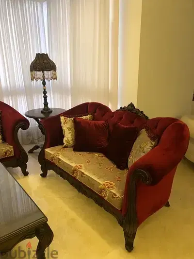 salon 3seats,2sests and 2 armchair