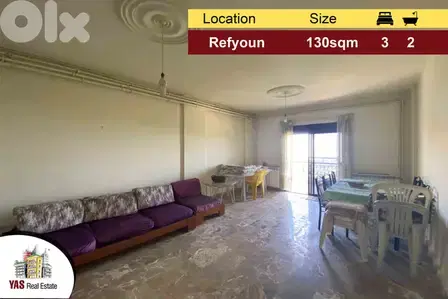 Reyfoun 130m2 | Panoramic View | Luxury | Barely Used | DA |