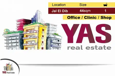 Jal El Dib 44m2 | Perfect Investment | Office | Prime Location | MJ |