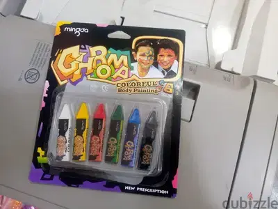 MINGDA COLORFUL BODY PAINTING-6 COLOR