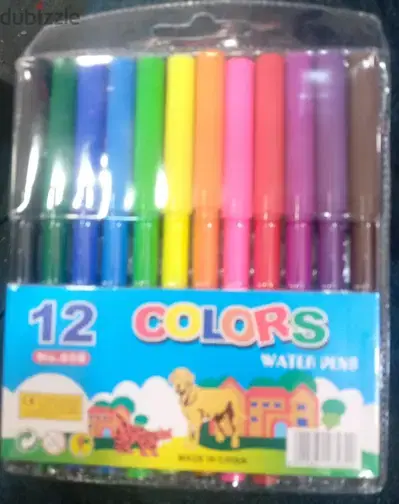 12 COLORS WATER PENS