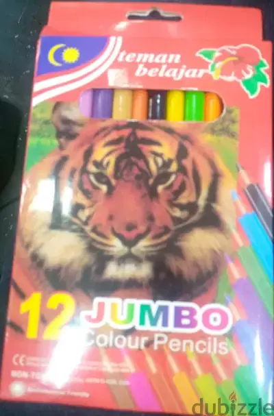 TEMAN BELAJAR 12 JUMBO COLOUR PENCILS