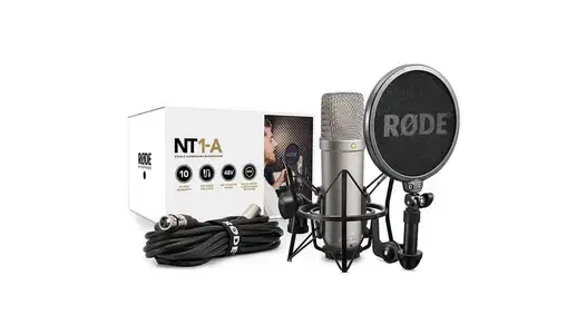 Rode NT1-A Condenser Microphone with Accessories (NT1A)