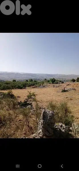 ارض للبيع في راشيا الوادي land for sale in rashaya