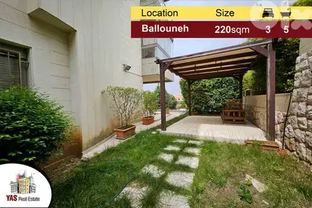 Ballouneh 220m2 | 120m2 Terrace | High-End | Open View | TO |