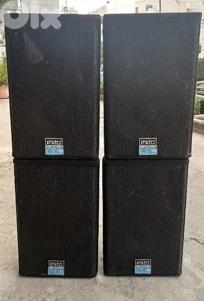 4 speaker mito 15 inch 700w passive used