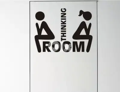 funny home and garden wall stickers