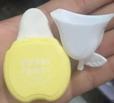 DUCHES PEAR ERASER WITH SHARPENER