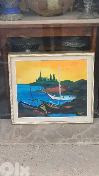 لوحة رسم زيتي