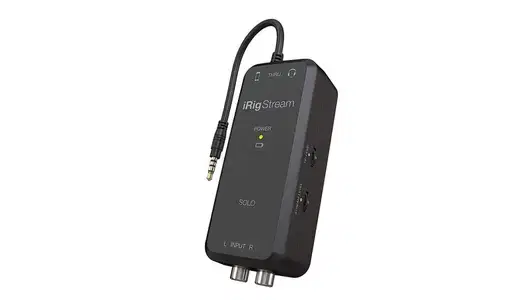 iK Multimedia iRig Stream Solo Mobile Audio Interface For Streaming