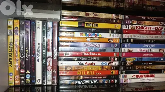CDs DVDs VHS Cassettes