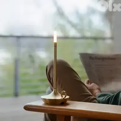 Aladdin Table Lamp, Candle Lamp with 3 Light Modes, USB Charging