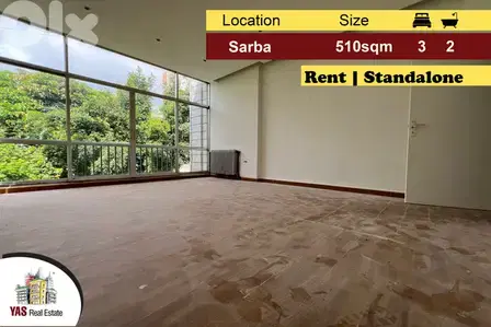 Sarba 510m2 | Standalone |Rent Duplex| High End | Classy Street | EH |