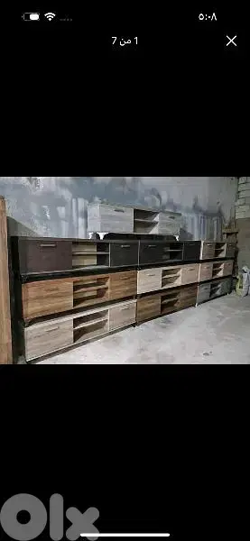 طاولات TV حجم كبير عرض 180 سم