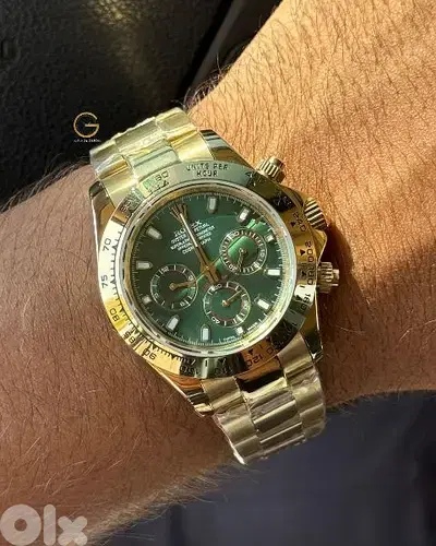 Rolex Daytona Gold Green Dial