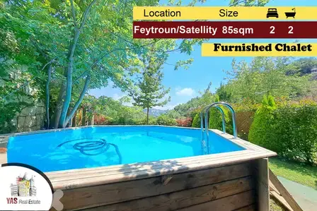 Feytroun/Satellity 85m2 | 110m2 Garden | Furnished | Private Pool | DA Feytroun/Satellity 85m2 | 110m2 Garden | Furnished | Private Pool | DA