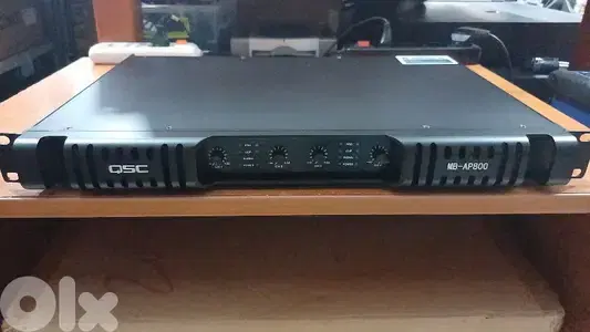 qsc amplifier 4ch 1500w x4 new in box