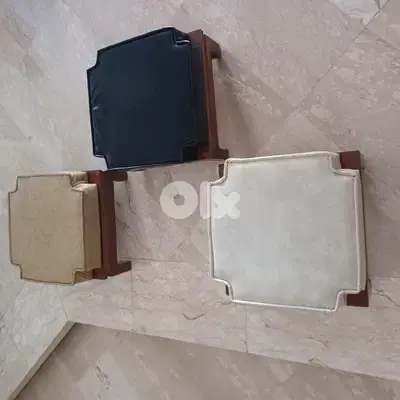 Flat stools set of 3 (Japanese style)