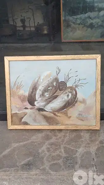 لوحة رسم زيتي اوروبية
