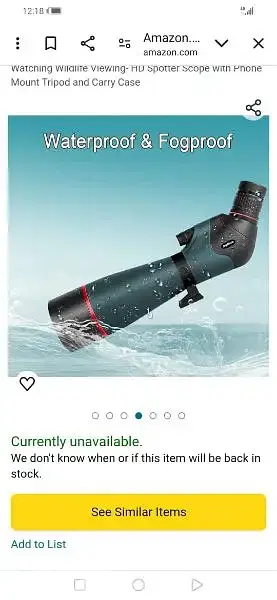 spotting scope ناضور *80