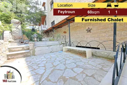 Feytroun 60m2 | 60m2 Terrace | Furnished Chalet | Mountain View | DA |