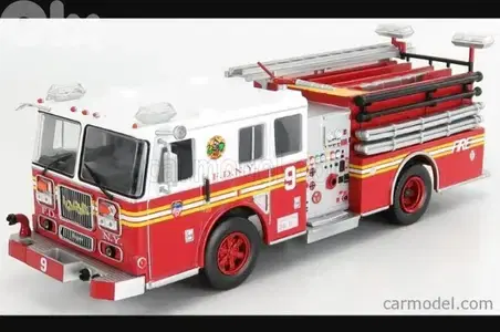 Seagrave (New York Fire Department) diecast car model 1;43.