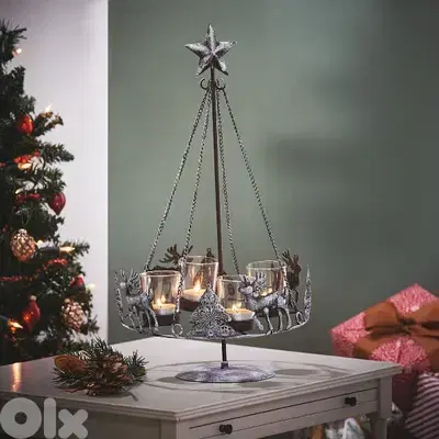 centrepiece tealight holder metal stand