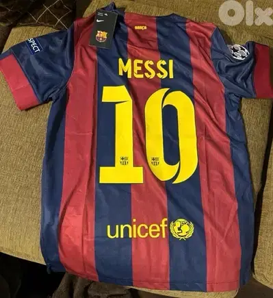 Barcelona messi  the historical special edition shirt of berlin 2014