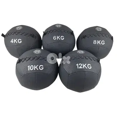 wall ball new very good quality from 2kg to 10kg starting 22$