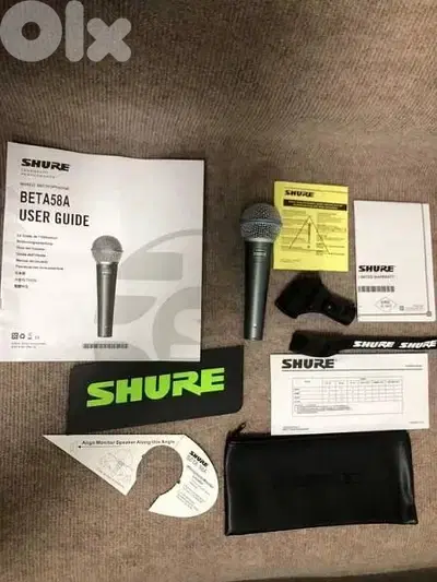 Shure Beta58 A Wire Microphone