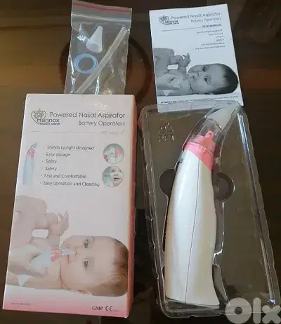 powered nasal aspirator +Philips avent  breast shell set